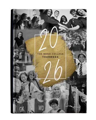 Sixth form yearbook friendly design cover image 1